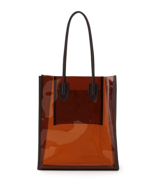 ROPE' PICNIC(ロペピクニック)の「【A4対応】クロコ型押しコンビクリアトートバッグ(トートバッグ・レディース・ブラック/ブラウン/ブルー・FREE)」の16枚目の写真