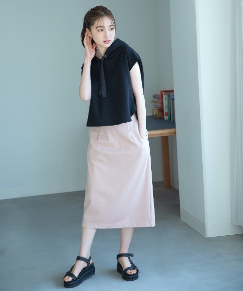 WILLSELECTION（ウィルセレクション）の「ポンチタイトスカート（スカート・レディース・ブラック/アイボリー・SMALL/MEDIUM）」の15枚目の写真