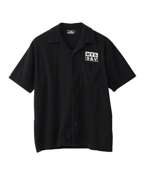 HYSTERIC GLAMOUR(ヒステリックグラマー)の「SECRET SERVICE シャツ(シャツ/ブラウス・メンズ・グリーン/パープル/ブラック・MEDIUM/LARGE/SMALL)」の2枚目の写真