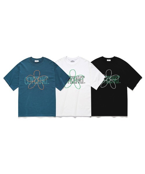 COVERNAT（カバーナット）の「【COVERNAT】FLOWER GRAPHIC TEE