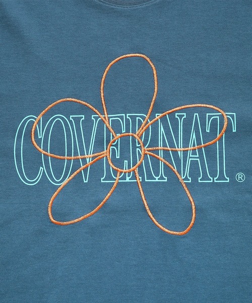 COVERNAT(カバーナット)の「【COVERNAT】FLOWER GRAPHIC TEE / カバーナット フラワー グラフィック Tシャツ(Tシャツ/カットソー・メンズ・ブルー/ホワイト/ブラック・LARGE/X-LARGE/SMALL/MEDIUM)」の21枚目の写真