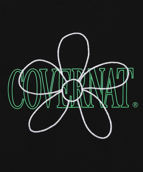 【COVERNAT】 graphics Tシャツ R6660 COVERNAT(カバーナット)の「【COVERNAT】FLOWER GRAPHIC TEE