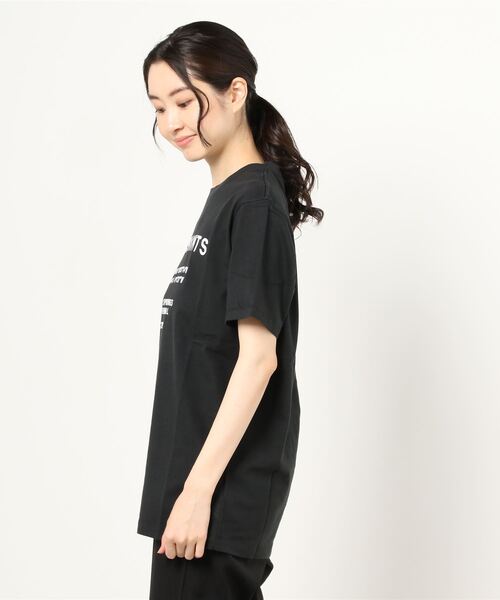 ALLSAINTS（オールセインツ）の「CO-ORDINATES BOYFRIEND T-SHIRT | CO-ORDINATES ボーイフレンド Tシャツ（Tシャツ/カットソー・レディース・グリーン系/ブラック/ホワイト・M/S/XS）」の14枚目の写真