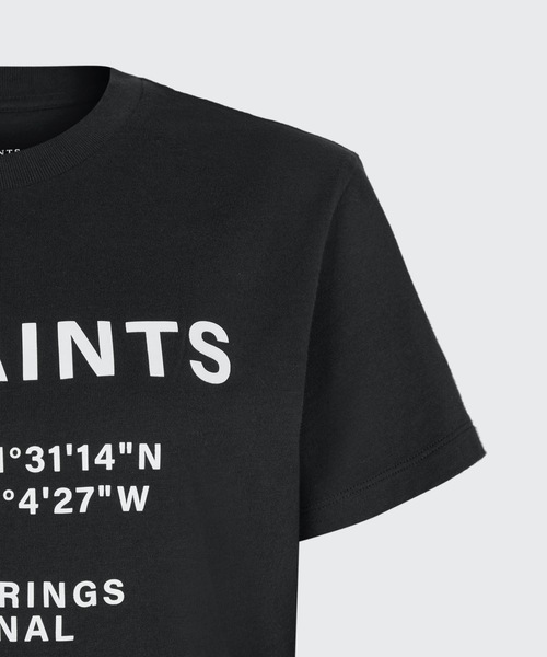 ALLSAINTS（オールセインツ）の「CO-ORDINATES BOYFRIEND T-SHIRT | CO-ORDINATES ボーイフレンド Tシャツ（Tシャツ/カットソー・レディース・グリーン系/ブラック/ホワイト・M/S/XS）」の13枚目の写真