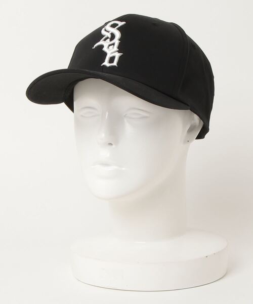 Subciety（サブサエティ）の「SNAPBACK CAP-CROWD-（キャップ・メンズ・ブラック×ブラック/ブラック×ホワイト・FREE）」の5枚目の写真