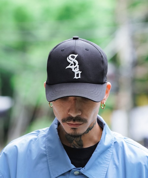 サブサエティ　キャップ　ブラック セール】【UNION76】76 BLACK LOGO CAP（キャップ）｜76