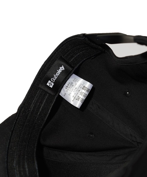 Subciety（サブサエティ）の「SNAPBACK CAP-CROWD-（キャップ・メンズ・ブラック×ブラック/ブラック×ホワイト・FREE）」の10枚目の写真