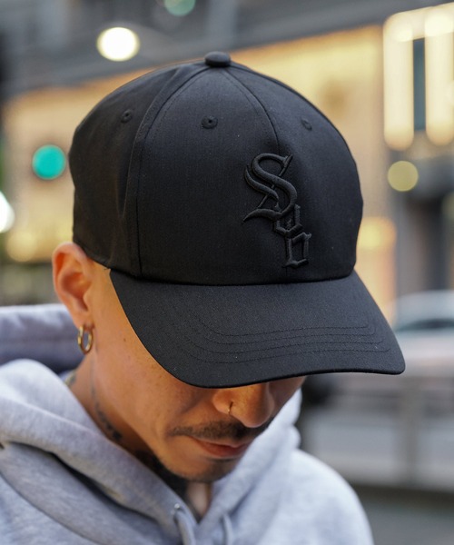 サブサエティ　キャップ　ブラック セール】【UNION76】76 BLACK LOGO CAP（キャップ）｜76