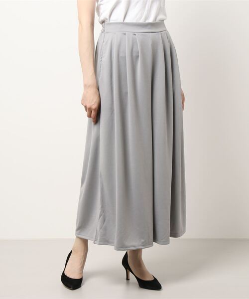 カヤ（カヤ）の「【カヤ】ゆらめき袴風パンツ（その他パンツ・レディース・パープル/ネイビー/グレー/スミクロ・FREE）」の9枚目の写真