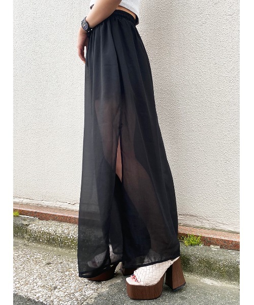 one way（ワンウェイ）の「【oneway Jeans】エアリーパンツ（その他パンツ・レディース・ブラック/ライトグリーン/ライトピンク・FREE）」の4枚目の写真