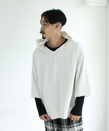 BEAMS | BEAMS / カットオフ 天竺 パーカ(Tシャツ/カットソー)