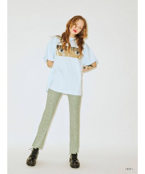 jouetie（ジュエティ）の「シン・エヴァンゲリオン劇場版 BIG Tシャツ（Tシャツ/カットソー・レディース・オフホワイト/ピンク/ブラック・MEDIUM）」の18枚目の写真