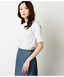 NEWYORKER（ニューヨーカー）の「スビンコットン針抜きスムースTシャツ（Tシャツ/カットソー）」