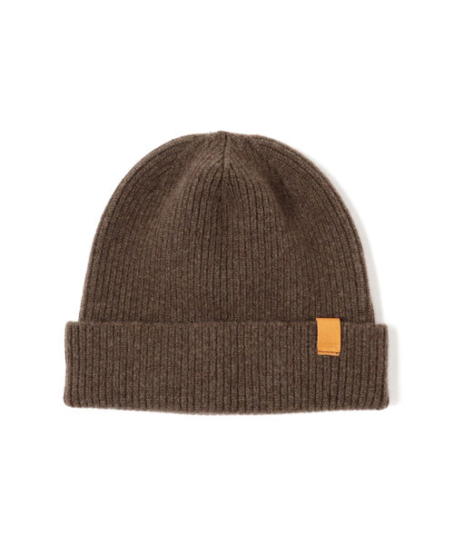BEAMS LIGHTS（ビームスライツ）の「BEAMS LIGHTS / ウール ニット キャップ（ニットキャップ/ビーニー・メンズ・チャコールグレー/ダークグリーン/ベージュ/ブラウン・ONE SIZE）」の3枚目の写真