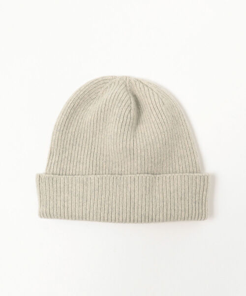 BEAMS LIGHTS（ビームスライツ）の「BEAMS LIGHTS / ウール ニット キャップ（ニットキャップ/ビーニー・メンズ・チャコールグレー/ダークグリーン/ベージュ/ブラウン・ONE SIZE）」の6枚目の写真