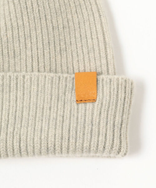 BEAMS LIGHTS（ビームスライツ）の「BEAMS LIGHTS / ウール ニット キャップ（ニットキャップ/ビーニー・メンズ・チャコールグレー/ダークグリーン/ベージュ/ブラウン・ONE SIZE）」の7枚目の写真
