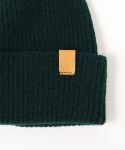 BEAMS LIGHTS（ビームスライツ）の「BEAMS LIGHTS / ウール ニット キャップ（ニットキャップ/ビーニー・メンズ・チャコールグレー/ダークグリーン/ベージュ/ブラウン・ONE SIZE）」の9枚目の写真