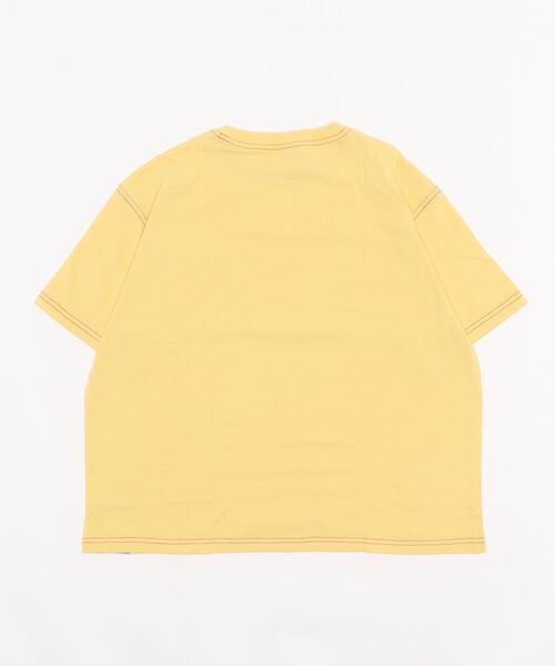 Life Support Products（ライフサポートプロダクツ）の「ステッチ配色ポケットTシャツ（80～150cm）（Tシャツ/カットソー・キッズ・ホワイト/ブラック/パープル/レッド/イエロー・90/100/110/120/80/130/95/140/150）」の19枚目の写真