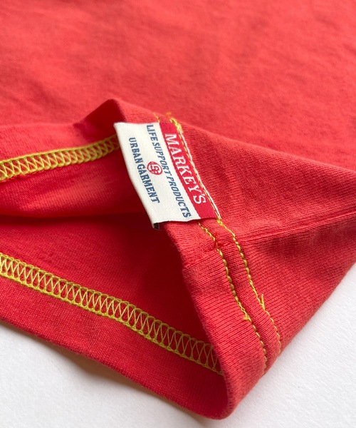 Life Support Products（ライフサポートプロダクツ）の「ステッチ配色ポケットTシャツ（80～150cm）（Tシャツ/カットソー・キッズ・ホワイト/ブラック/パープル/レッド/イエロー・90/100/110/120/80/130/95/140/150）」の15枚目の写真