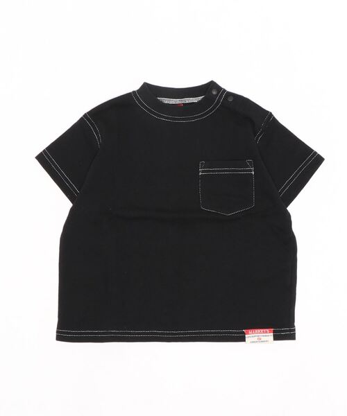 Life Support Products（ライフサポートプロダクツ）の「ステッチ配色ポケットTシャツ（80～150cm）（Tシャツ/カットソー・キッズ・ホワイト/ブラック/パープル/レッド/イエロー・90/100/110/120/80/130/95/140/150）」の17枚目の写真