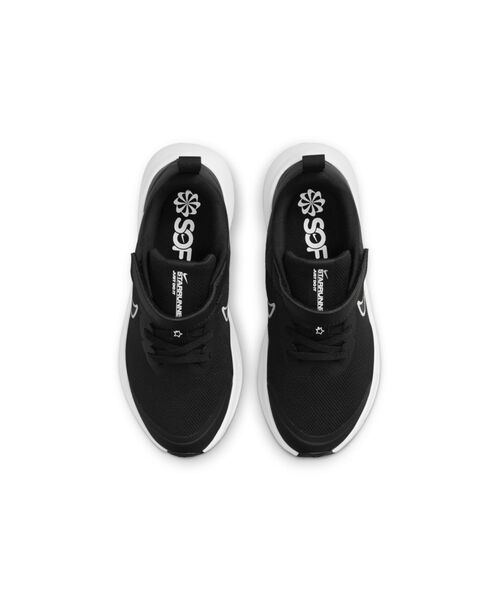 NIKE(ナイキ)の「ナイキ スター ランナー 3 キッズシューズ / Nike Star Runner 3 Little Kids' Shoes<16.5-22cm 展開>(スニーカー・キッズ・ブラック/ブラック系その他2/ピンク/クリーム・21.5/21/17.5/17/16.5/22/18/19.5/18.5/20/19/20.5)」の7枚目の写真