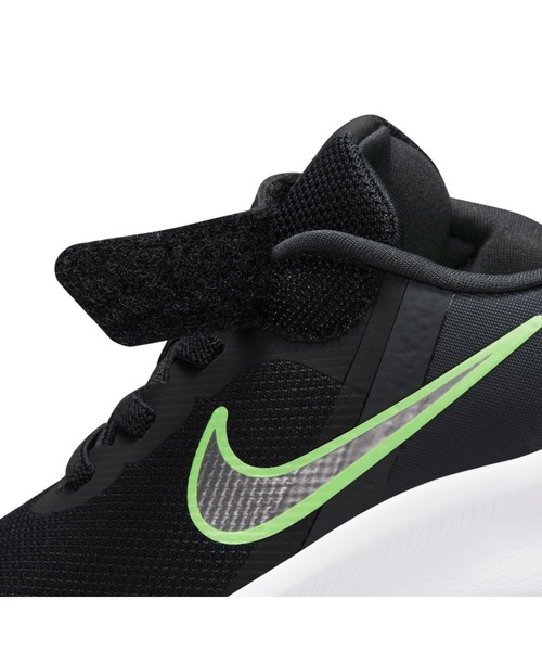 NIKE(ナイキ)の「ナイキ スター ランナー 3 キッズシューズ / Nike Star Runner 3 Little Kids' Shoes<16.5-22cm 展開>(スニーカー・キッズ・ブラック/ブラック系その他2/ピンク/クリーム・21.5/21/17.5/17/16.5/22/18/19.5/18.5/20/19/20.5)」の14枚目の写真