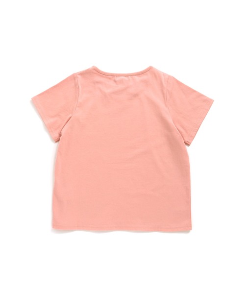 JENNI love(ジェニィラブ)の「接触冷感フロントネッククロスTシャツ(Tシャツ/カットソー・キッズ・ミント/サックスブルー/ピンク・150cm/160cm/130cm/140cm)」の9枚目の写真