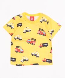 BABYDOLL（ベビードール）の「モチーフ総柄メッシュTシャツ 5321K（Tシャツ/カットソー・キッズ）」