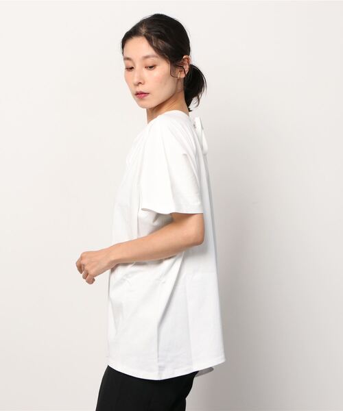 AS KNOW AS de base（アズノゥアズドゥバズ）の「最高の着心地カットプルオーバー（Tシャツ/カットソー・レディース・サックスブルー/グリーン/ブラック/オフホワイト・FREE）」の14枚目の写真