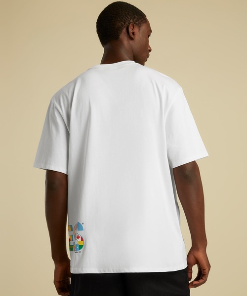 Guess（ゲス）の「GUESS Originals SU GAMES Logo Tee（Tシャツ/カットソー・メンズ・ホワイト/ブラック/レッド・SMALL/MEDIUM/LARGE/X-LARGE）」の12枚目の写真