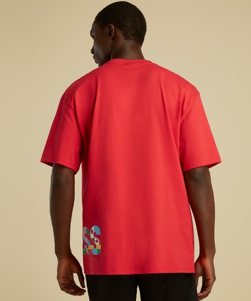 Guess（ゲス）の「GUESS Originals SU GAMES Logo Tee（Tシャツ/カットソー・メンズ・ホワイト/ブラック/レッド・SMALL/MEDIUM/LARGE/X-LARGE）」の19枚目の写真