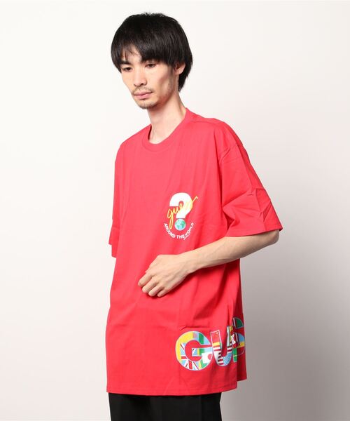 Guess（ゲス）の「GUESS Originals SU GAMES Logo Tee（Tシャツ/カットソー・メンズ・ホワイト/ブラック/レッド・SMALL/MEDIUM/LARGE/X-LARGE）」の17枚目の写真