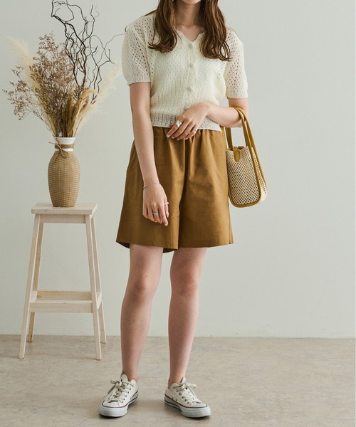 Ambre Neige（アンブルネージュ）の「リネンセットアップ／【WEB/EC限定商品】（セットアップ・レディース・ライトブラウン/ナチュラル・FREE）」の15枚目の写真