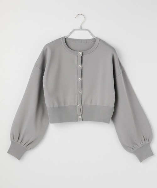 Heather(ヘザー)の「2WAYスナップボタンニットカーディガン 217856(カーディガン/ボレロ・レディース・アイボリー/レッド/ブラック/グレー/グリーン・FREE)」の13枚目の写真