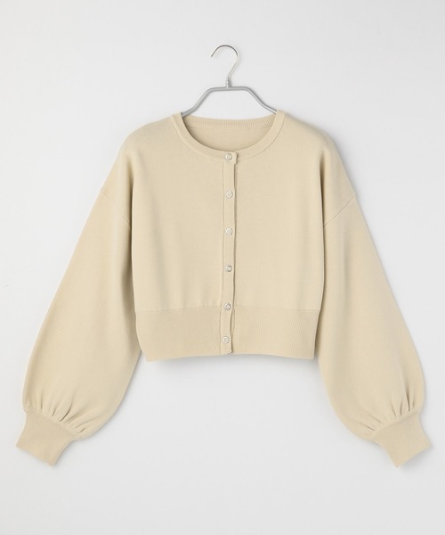 Heather(ヘザー)の「2WAYスナップボタンニットカーディガン 217856(カーディガン/ボレロ・レディース・アイボリー/レッド/ブラック/グレー/グリーン・FREE)」の14枚目の写真