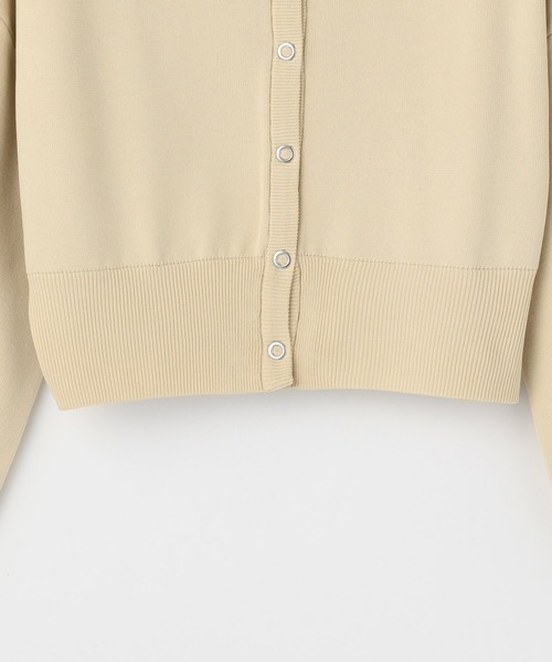 Heather(ヘザー)の「2WAYスナップボタンニットカーディガン 217856(カーディガン/ボレロ・レディース・アイボリー/レッド/ブラック/グレー/グリーン・FREE)」の19枚目の写真