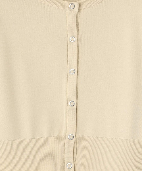 Heather(ヘザー)の「2WAYスナップボタンニットカーディガン 217856(カーディガン/ボレロ・レディース・アイボリー/レッド/ブラック/グレー/グリーン・FREE)」の21枚目の写真