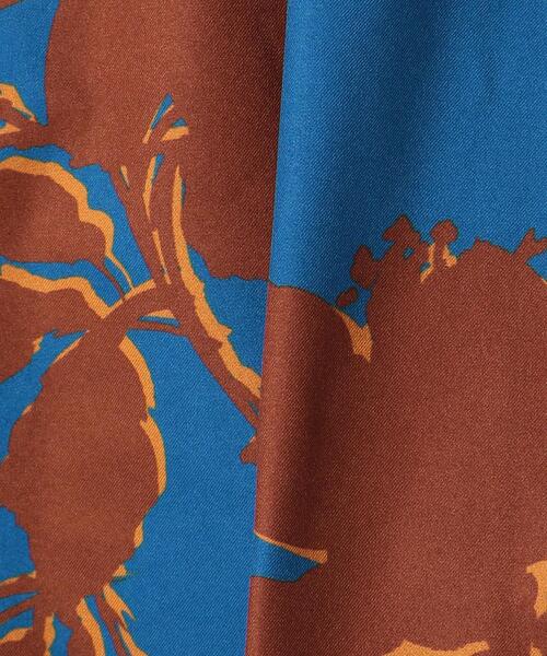 EMMEL REFINES（エメルリファインズ）の「＜EMMEL REFINES（エメル リファインズ）＞EM タフタ プリント ボリュームスカート －ウォッシャブル－（スカート・レディース・ライトブルー/コバルトブルー・S/M/XS）」の9枚目の写真