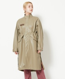 CIAOPANIC | シンセティックレザーM-65モッズコート(その他アウター)