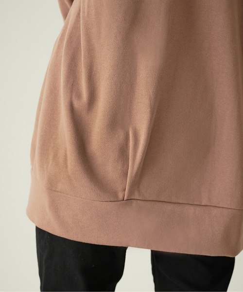 KANGOL EXTRA COMFORT(カンゴールエクストラコンフォート)の「【KANGOL EXTRA COMFORT(カンゴール エクストラ コンフォート)】《WEB限定》ロゴ刺繍 オーバーサイズ ZIPパーカー(パーカー・レディース・グレー/ブラック/オフホワイト/ブルーグレー・M/L/LL)」の7枚目の写真