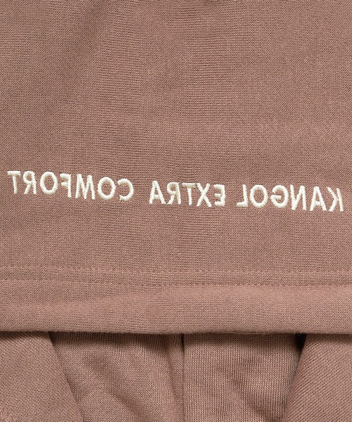 KANGOL EXTRA COMFORT(カンゴールエクストラコンフォート)の「【KANGOL EXTRA COMFORT(カンゴール エクストラ コンフォート)】《WEB限定》ロゴ刺繍 オーバーサイズ ZIPパーカー(パーカー・レディース・グレー/ブラック/オフホワイト/ブルーグレー・M/L/LL)」の20枚目の写真