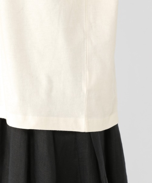 studio CLIP（スタディオクリップ）の「YOHさんコラボロゴプルオーバー（Tシャツ/カットソー・レディース・アイボリー/チャコール/カーキ/ブラウン・FREE）」の16枚目の写真