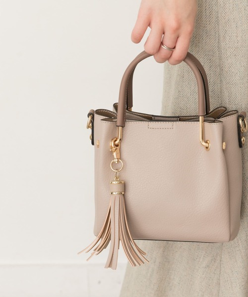 RODE SKO(ロデスコ)の「プチ2WAYトートバッグ(トートバッグ・レディース・ブラック/グレー系その他/アイボリー/ベージュ/パープル系その他/キャメル/グレー・ONE)」の18枚目の写真