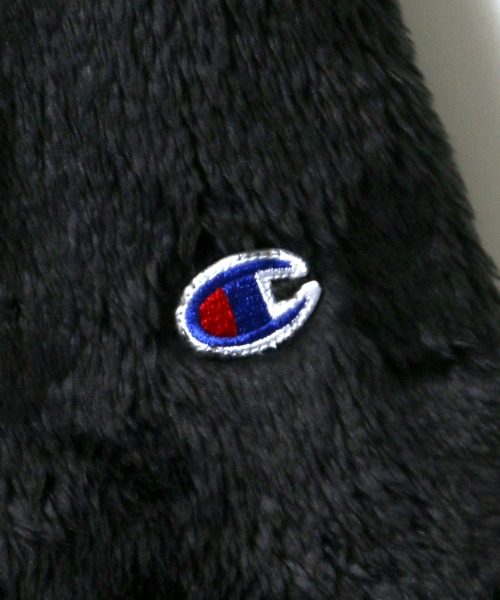 Champion(チャンピオン)の「Champion(チャンピオン)シャギーボアフリース ジップアップパーカー レディース/ボアブルゾン(ブルゾン・レディース・ホワイト/ブラック/ベージュ/ネイビー/ブラウン/モカ・M/L)」の13枚目の写真