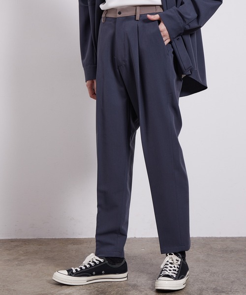 JUNRED（ジュンレッド）の「バイシクルワンタックイージーパンツ（その他パンツ・メンズ・ブラック/ダークブラウン/グリーン/イエロー系その他3/ベージュ・LL/M/L）」の12枚目の写真