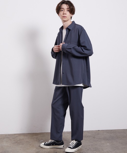 JUNRED（ジュンレッド）の「バイシクルワンタックイージーパンツ（その他パンツ・メンズ・ブラック/ダークブラウン/グリーン/イエロー系その他3/ベージュ・LL/M/L）」の13枚目の写真