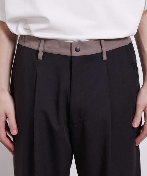 JUNRED（ジュンレッド）の「バイシクルワンタックイージーパンツ（その他パンツ・メンズ・ブラック/ダークブラウン/グリーン/イエロー系その他3/ベージュ・LL/M/L）」の19枚目の写真