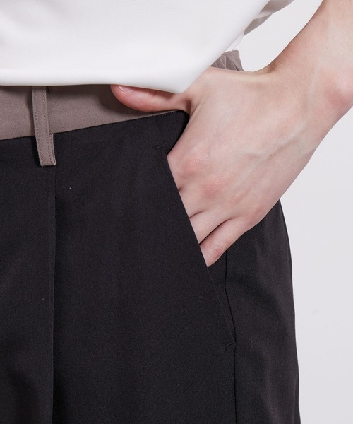 JUNRED（ジュンレッド）の「バイシクルワンタックイージーパンツ（その他パンツ・メンズ・ブラック/ダークブラウン/グリーン/イエロー系その他3/ベージュ・LL/M/L）」の16枚目の写真