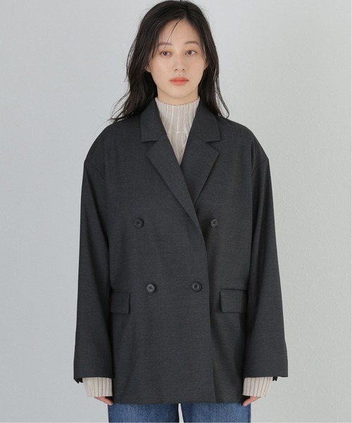 JOURNAL STANDARD（ジャーナルスタンダード）の「ビッグラフジャケット（その他アウター・レディース・ブラック系その他/ベージュ系その他・FREE）」の13枚目の写真
