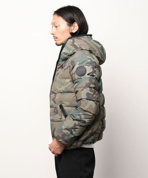HYDROGEN(ハイドロゲン)の「《HYDROGEN/ハイドロゲン》ダウンジャケット/ CAMO JACKET(ダウンジャケット/コート・メンズ・グリーン系その他・52/54/46/56/48/44)」の2枚目の写真